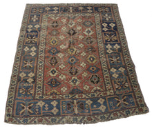 5744Antique Caucasion 5'2"x3'10" - Soheil Oriental Rugs